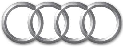 AUDI Rings german car styling Vynil Car Sticker Decal - Select Size