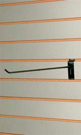 12 inch Black Slatwall Hook - Pack of 50 - //medicalbooks.filipinodoctors.org