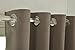 Ifblue Best Room Darkening Thermal Insulated Grommet Window Curtains -Blackout Curtains Drapes for Bedroom, Living Room, Kids Room-2 Panels 52 X 63 Inch Each, Brown