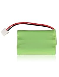 Floureon, batería para teléfono inalámbrico recargable para teléfono inalámbrico V Tech 89 1323 00 00, modelo 27910, batería de repuesto, Verde (Fruit green)