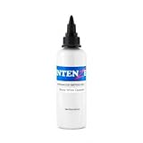 Authentic Intenze Tattoo Ink 1oz bottles in Color of your choice Made in USA (Snow White Opaque)