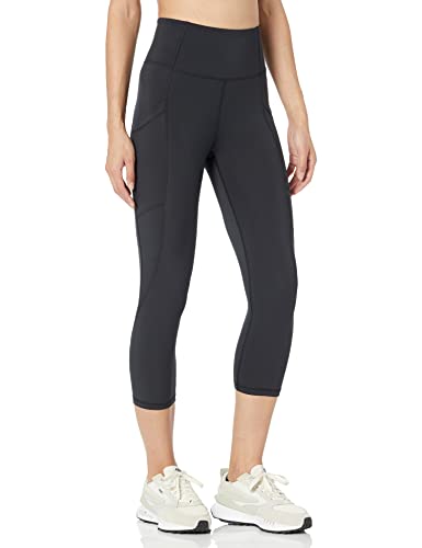 Amazon Essentials Women's High Waisted Active Sculpt Workout Athleisure Capri L…