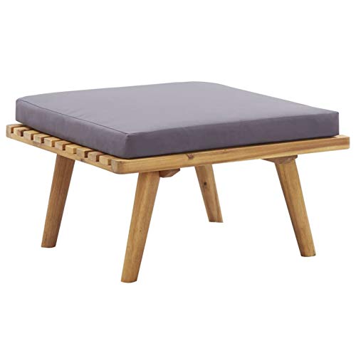 Tidyard 6-TLG. Garten Lounge Set Sofa Set Essgruppe Gartenset Balkon-Set Loungegruppe Sitzgruppe Gartenlounge Gartenmöbelset Loungemöbel Gartengarnitur Massivholz Akazie – Bild 4