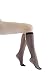 Womens Sheer Fashion Trouser Socks, Patterned Nylon Knee Highs (Assorted (6 Pack))