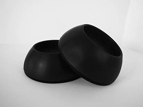 Baby Gate Guru Small Wall Protector 4 Pack - Black - Cup Pads to Guard Your Walls from Pressure Mounted Baby Gates, Pet Gates, Safety Gates, Shower Curtain Rods, and More (4 Pack, Black) - Thumbnail 5