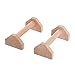 Wooden Parallettes Gymnastics Calisthenics Handstand Bar Training Gear Eyeful