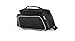 Roswheel Texture Series Cycling Bicycle Bike Pannier Rear Seat Bag Rack Trunk - Also as Shoulder Bag or Handbag Black