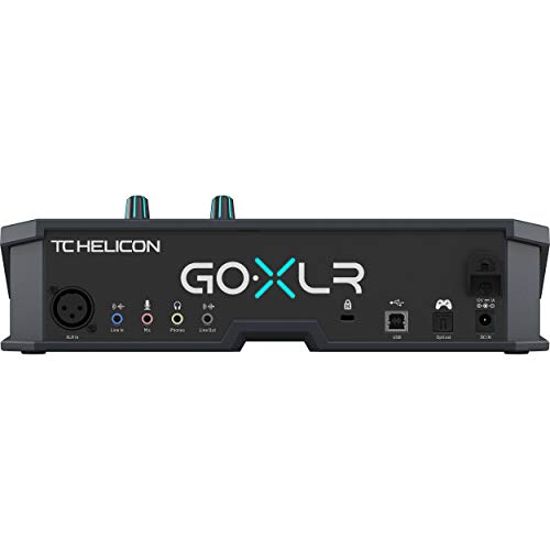 TC-Helicon GO XLR 4-channel USB Streaming Mixer with Voice FX, Effects and Sampler + SR360 Over-Ear Dynamic Stereo Headphones, Audio-Technica ATR1100 Handheld Microphone & Accessory Bundle
