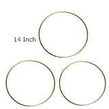 Pepperell Macrame Rings or Metal Hoop Bundle of 3