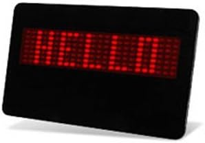 Magnetic LED Name Badge or Scrolling Marquee For Sales Badge NEW