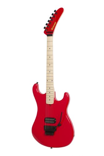 Kramer 84 baretta electric guitar, red