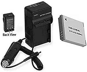 Amazon.com : Battery + Charger for Canon PC1355 SD770 is, Canon SD1300
