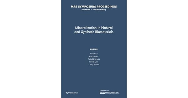 Mrs Proceedings Mineralization In Natural And Synthetic - 