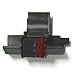 (6 Pack) COMPUMATIC Compatible/Replacement Calculator Ink Roller Black/Red IR-40T for Casio HR-100TM, HR-150TM, and More