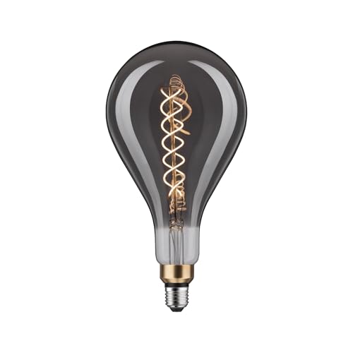 Paulmann 28858 LED Lamp 1879 BigDrop Filament 150lm 7 Watt dimmable Smoked Glass Vintage 1800 K E27 Light Source