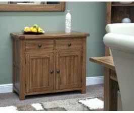 Homestyle GBRustic Style Oak Small Sideboard