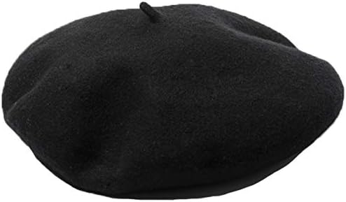 Borsalino Wool Beret Women/Men Anthracite One Size at Amazon