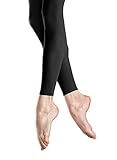 Bloch Dance Girls Endura Footless Tights, Black, Child Large
