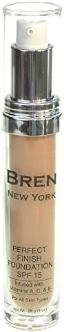 Perfect Finish Oil Free Liquid Foundation with SPF 15 and Vitamins A, C and E Medium Warm 2