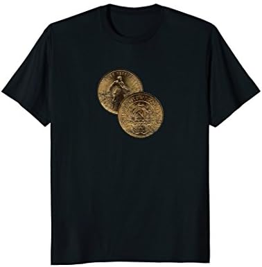 Soviet Russia 1976 Ten Ruble Coin Collector Gift T-Shirt