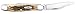 Case XX WR Pocket Knife Medium Stockman With Genuine Bone Handle, Stainless Steel Blades, Length Closed: 3 5/8 Inches