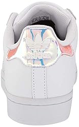 adidas Women's Superstar Legacy Sneaker, White/Gold