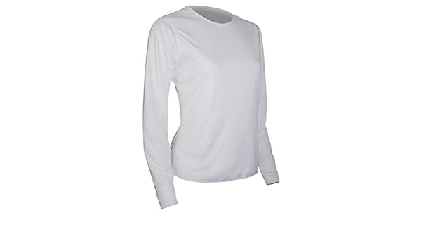 womens white base layer top