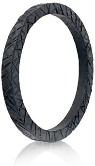 Get the uniquely textured Black steel "Ribbed Kada Bracelet"! Heat treated in such a way that they stay black in color. Get one NOW! FREE Shipping worldwide.