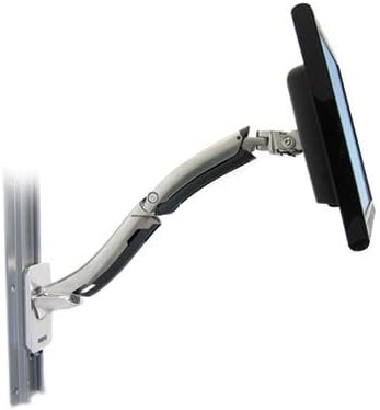 MX LCD Mount Arm, Wall Mount, Polished Aluminum, Sold as 2 Each