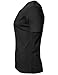 Tonyclo Men's Cotton Basic V-Neck Comfort Classic Soft Tee Shirts