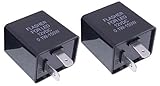 2PCS 12V Flasher for LED Relay Turn Signal Relay