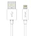 Lightning Cable, JETech 6.5ft USB Sync and Charging Lightning Cable for iPhone 6/6s/5/5s/5c, iPad 4, iPad Air 1/2, iPad mini, iPad Pro (White) - 0455