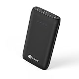 Intocircuit 2nd Gen 13000mAh Dual USB External Battery Charger with Smart LCD, Gray