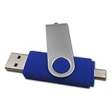64GB 2.0 OTG swivel usb flash drives for cell phone