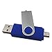 64GB 2.0 OTG swivel usb flash drives for cell phone