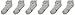 NIKE Kids' Everyday Cushioned Ankle Socks (6 Pairs)