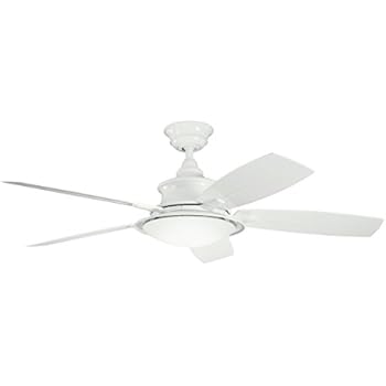 Kichler 310104wh 52 Inch Cameron Fan White Wet Location Ceiling