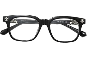 GENERIC Classic Thick Square Frame Clear Lens Glasses Non Prescription Eyeglasses for Women Men