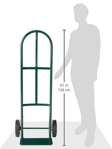 Harper-Trucks-BKB85-600-lb-P-Handle-with-Solid-Rubber-Wheels-Hand-Truck-Green