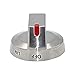 DG64-00473A Burner Control Dail Knob Gas Stove Knob Stainless Steel with Ring by Primeswift Range Oven Knob NX58F5700WS NX58H5600SS NX58H5650WS FX510BGS FX710BGS