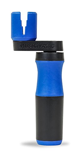 MusicNomad MN221 GRIP Guitar String Peg Winder, Rubber Lined & Dual Bearing
