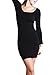 NIKIBIKI Women Seamless 3/4 Sleeve Scoop Neck Dress, One Size