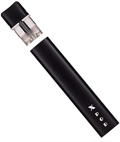 Kamry Xpod Vaping Starter Kit. Battery and Pod and Charger Cable Boxed (Black)