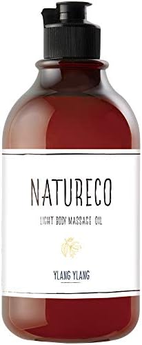 NATURECO マッサージオイル イランイラン 200ml ボディオイル アロマ オイル [ 身体 全身 保湿 ケア 乾燥 に] ナチュレコ