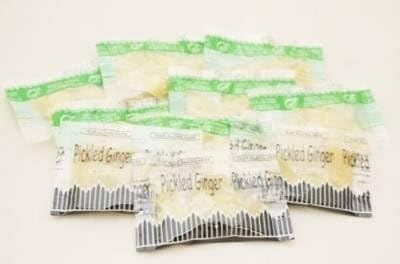 10 x Individual Sachets of Pickled Ginger - for sushi