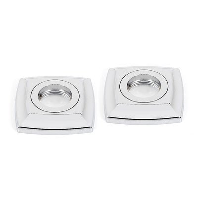 Grab Bar Bracket (Set of 2) Finish: Polished Chrome