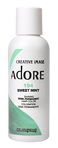 Adore Semi-Permanent Haircolor #194 Sweet Mint 4 Ounce (118ml)