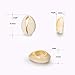 150pcs Natural Spiral Shell Beads Sea Shells Beach Seashells Cowrie Shells Beads for DIY Craft Jewelry Making Accessories
