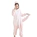 Afoxsos Women's Pink Dinosaur Onesie Adult Pajamas Cosplay Costume ,Size M ,Pink Dragon