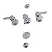 Kingston Brass KB6321NDL NuvoFusion Bidet Faucet, Polished Chrome